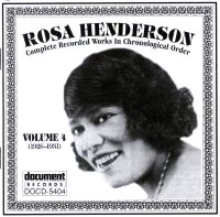 Rosa Henderson Vol 4 1926 - 1931