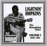Lightnin' Hopkins 1950 - 1960